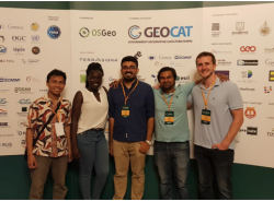 Participation at FOSS4G, Bucharest (Romania), August 2019